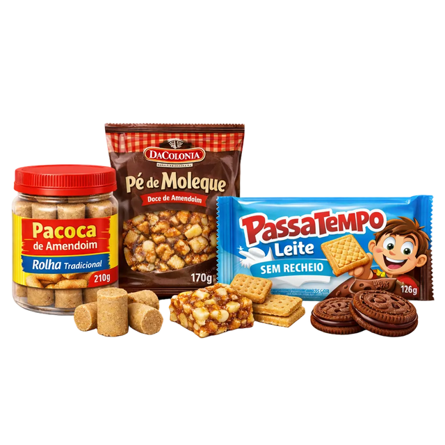 Doces, Biscoitos e Snacks