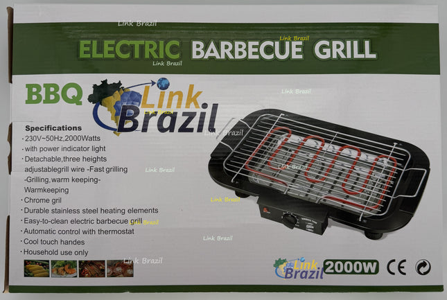 Churrasqueira Eletrica 2000W 230v Link Brazil