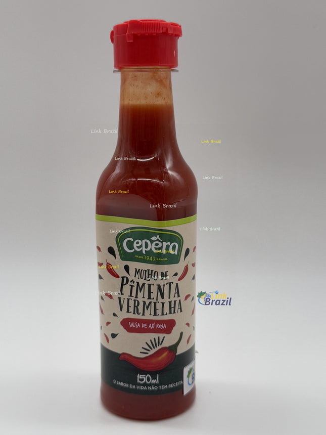 Molho de Pimenta Vermelha Cepera 150ml