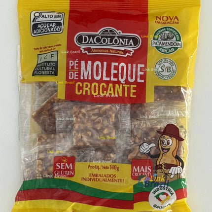 Pé de Moleque Crocante Dacolônia 140g