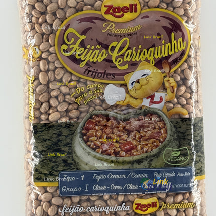 Feijão Carioca Tipo 1 Premium Zaeli 1Kg