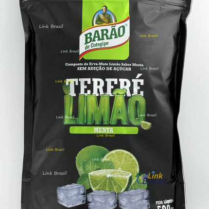 Erva Tererê Menta &amp; Limão 500g Barão