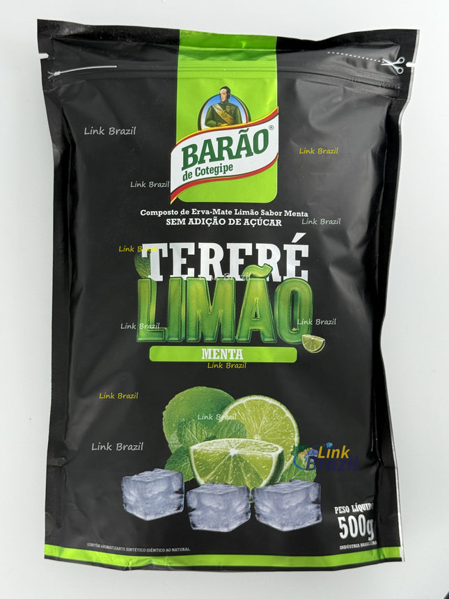 Erva Tererê Menta &amp; Limão 500g Barão