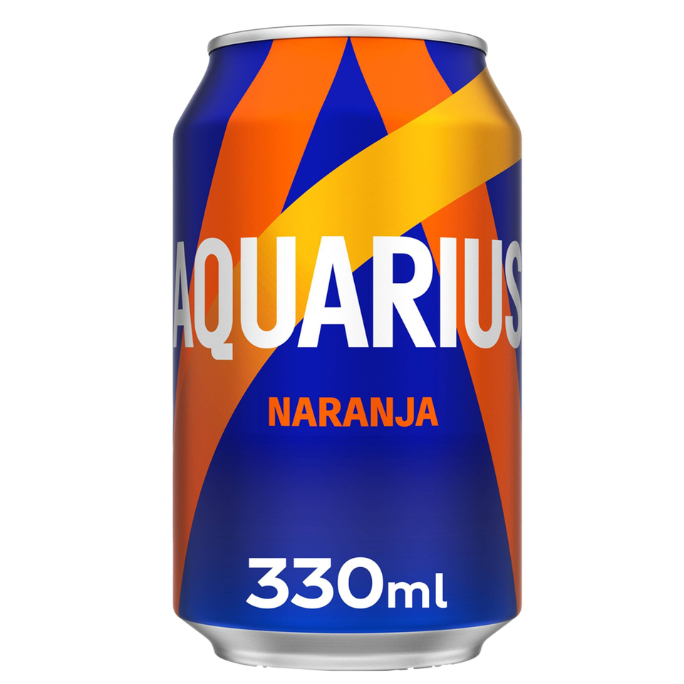 Aquarius naranja 330ml-linkbrazil.es