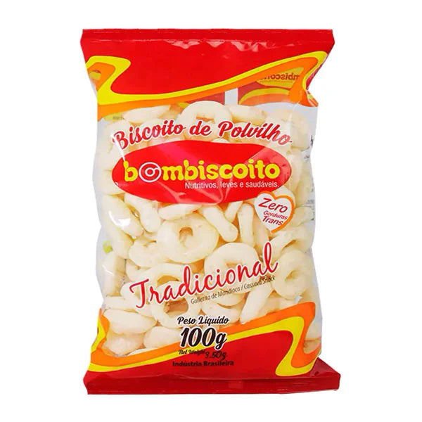 Biscoito de Polvilho Tradicional Bom Biscoito 100g
