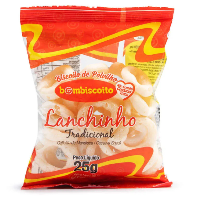 Biscoito de Polvilho Bombiscoito 25g 