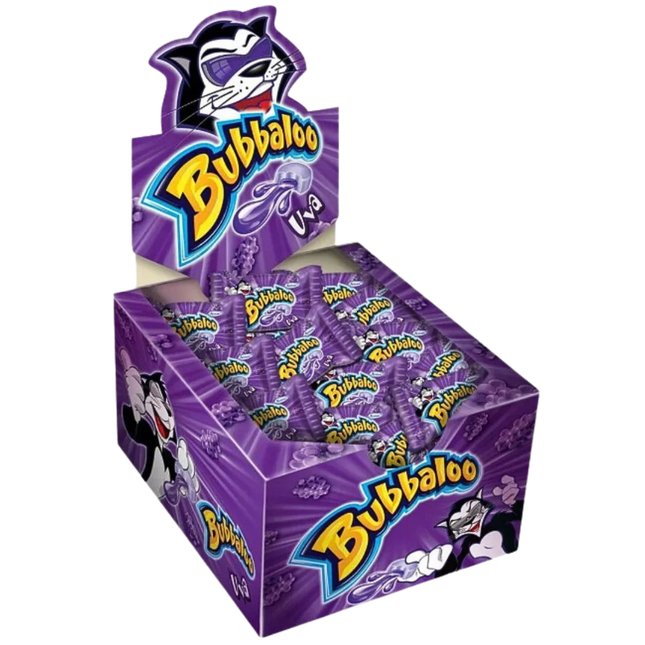 Bubbaloo chiclé Sabor Uva 300g