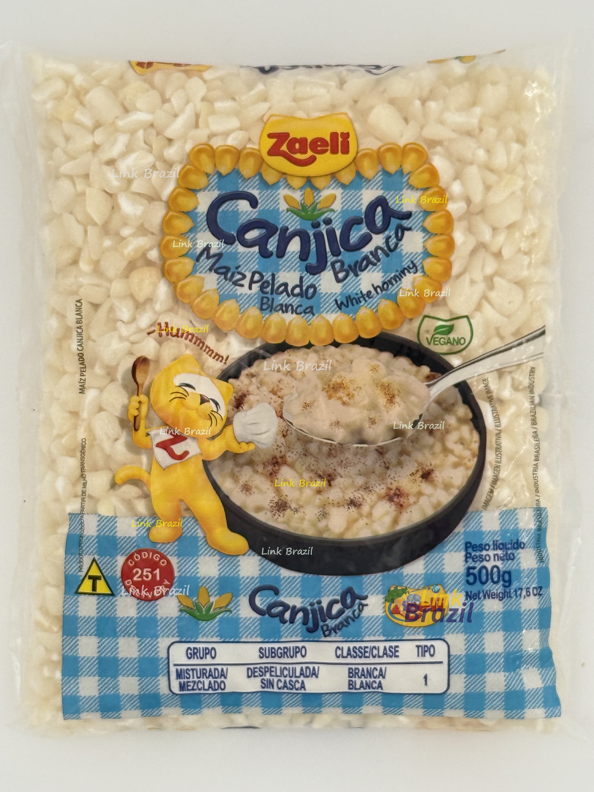 Canjica Branca Zaeli Link Brazil