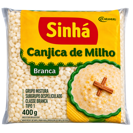 Canjica de Milho Sinhá 400g Link Brazil