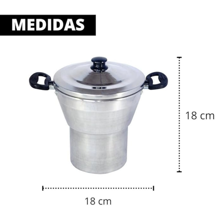 Cuscuzeira Cônica Tam.16 São Francisco