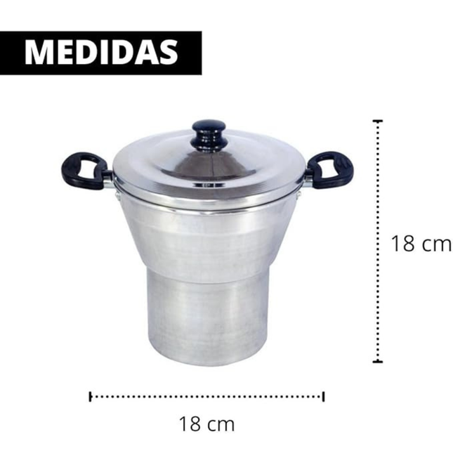 Cuscuzeira Cônica Tam.16 São Francisco