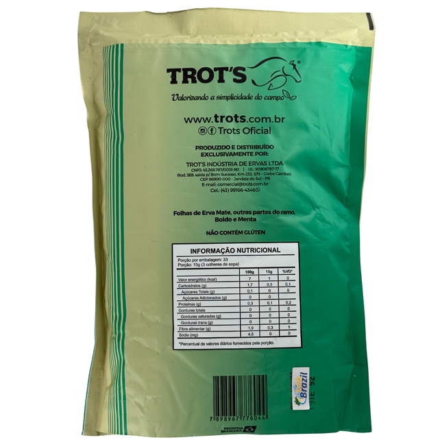 Erva-mate-boldo-menta-trot's-Link-Brazil