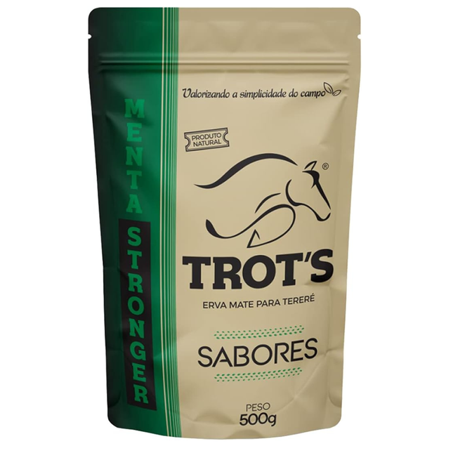 Erva Mate para Tereré Boldo e Menta Barão 500g- Link Brazil