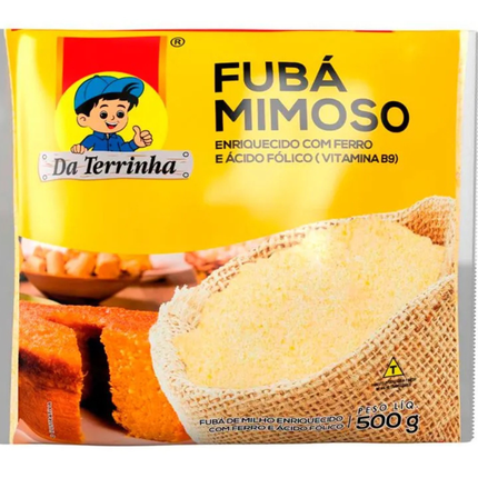 Farinha Fubá Mimoso Da Terrinha 500g Link Brazil