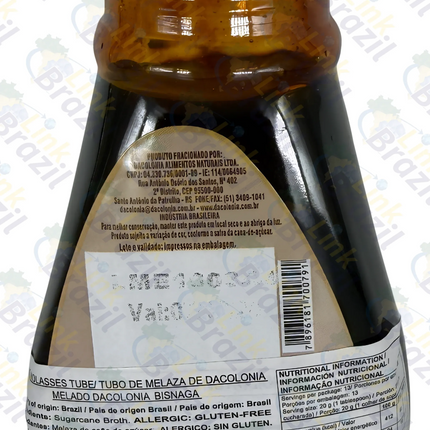 Melado de Cana de açúcar 250 g DaColônia