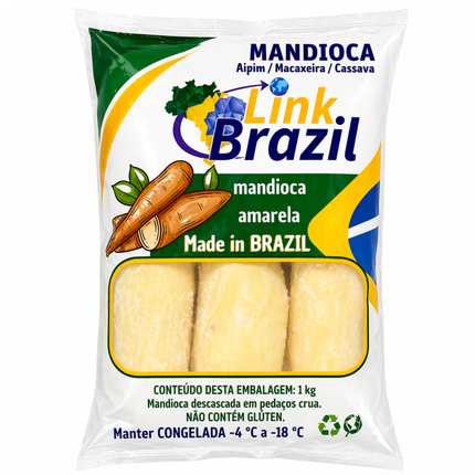 Mandioca Amarela Link Brazil 1Kg