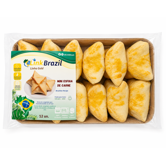 Mini Esfiha de Carne Link Brazil 12 un.