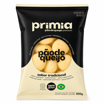 Pão de Queijo Tradicional Primia 500g