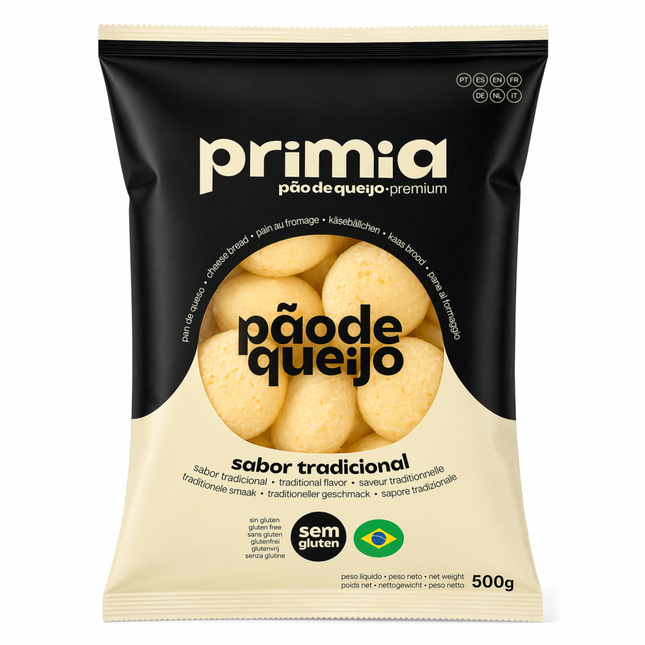 Pão de Queijo Tradicional Primia 500g
