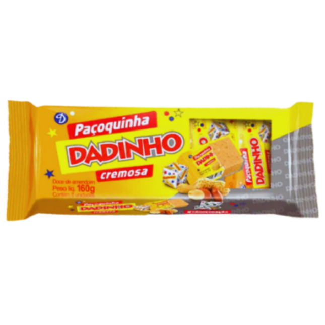 Paçoquinha Dadinho 8 un. 160g