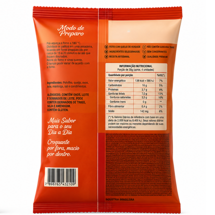 Palitos de Queijo Quitanda Real 400g