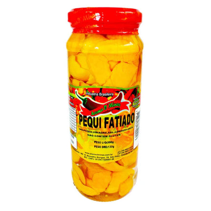 Pequi em Conserva Fatiado Aroma D'Minas 300g