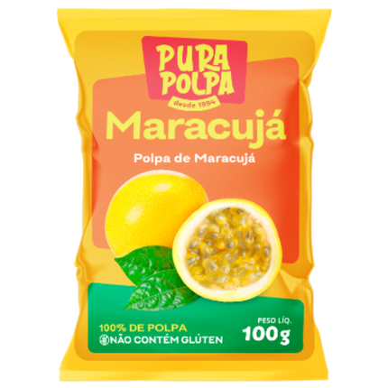 Polpa de Maracujá Pura Polpa 100g
