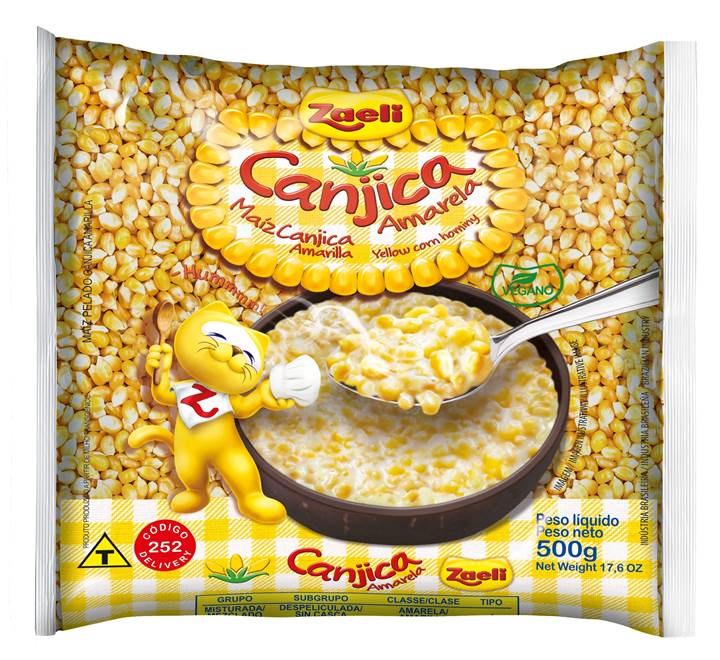 Canjica Amarela Zaeli 500g