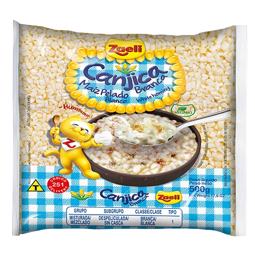 Canjica Branca Tipo 1 Zaeli 500g