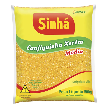 Canjiquinha Xerém Média Sinhá 500g link Brazil