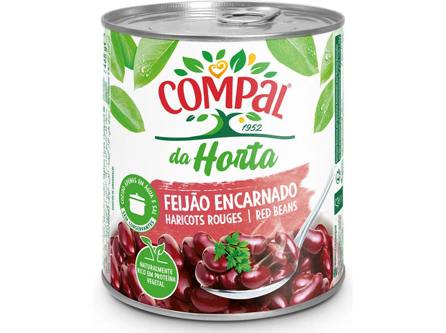 Feijão Encarnado Compal 845g