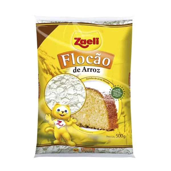 Flocão de Arroz Zaeli 500g
