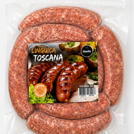 Linguiça Toscana 1Kg Link Brazil