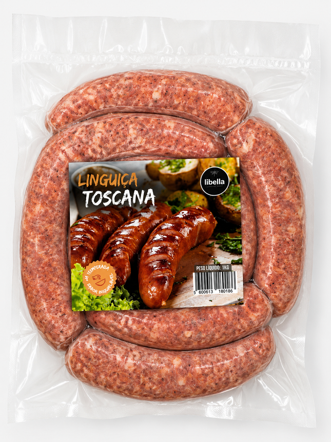 Linguiça Toscana 1Kg Link Brazil