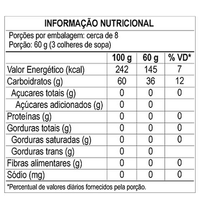 Tapioca Da Terrinha Hidatrada 500g