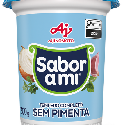 Tempero Completo sem Pimenta - Sabor a Mi 300g - Ajinomoto