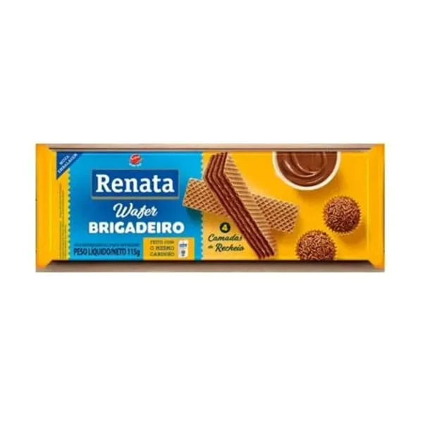 Wafer Bigadeiro 115g Renata - Link Brazil